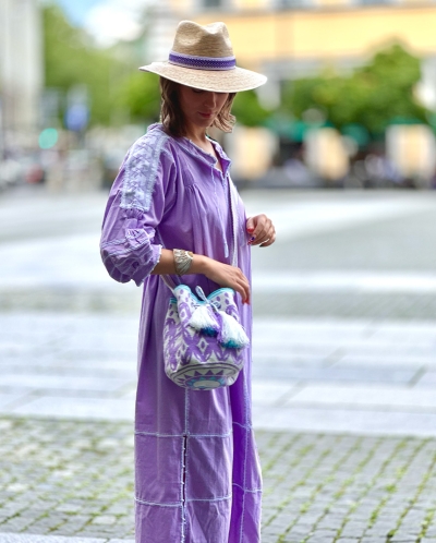 Mexican Dress Lilac